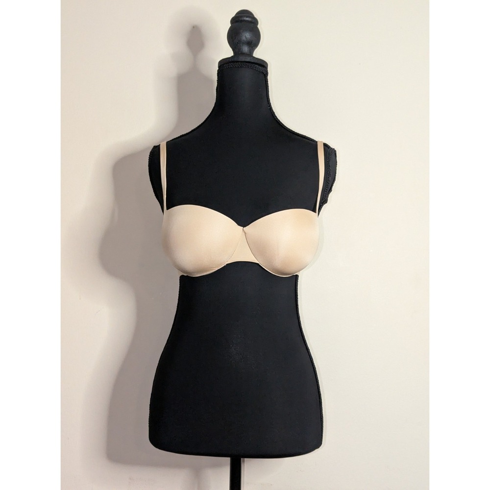 Skims‎ Ultimate Push-Up Balconette Bra Size 32D Sand BA-BAL-5486W